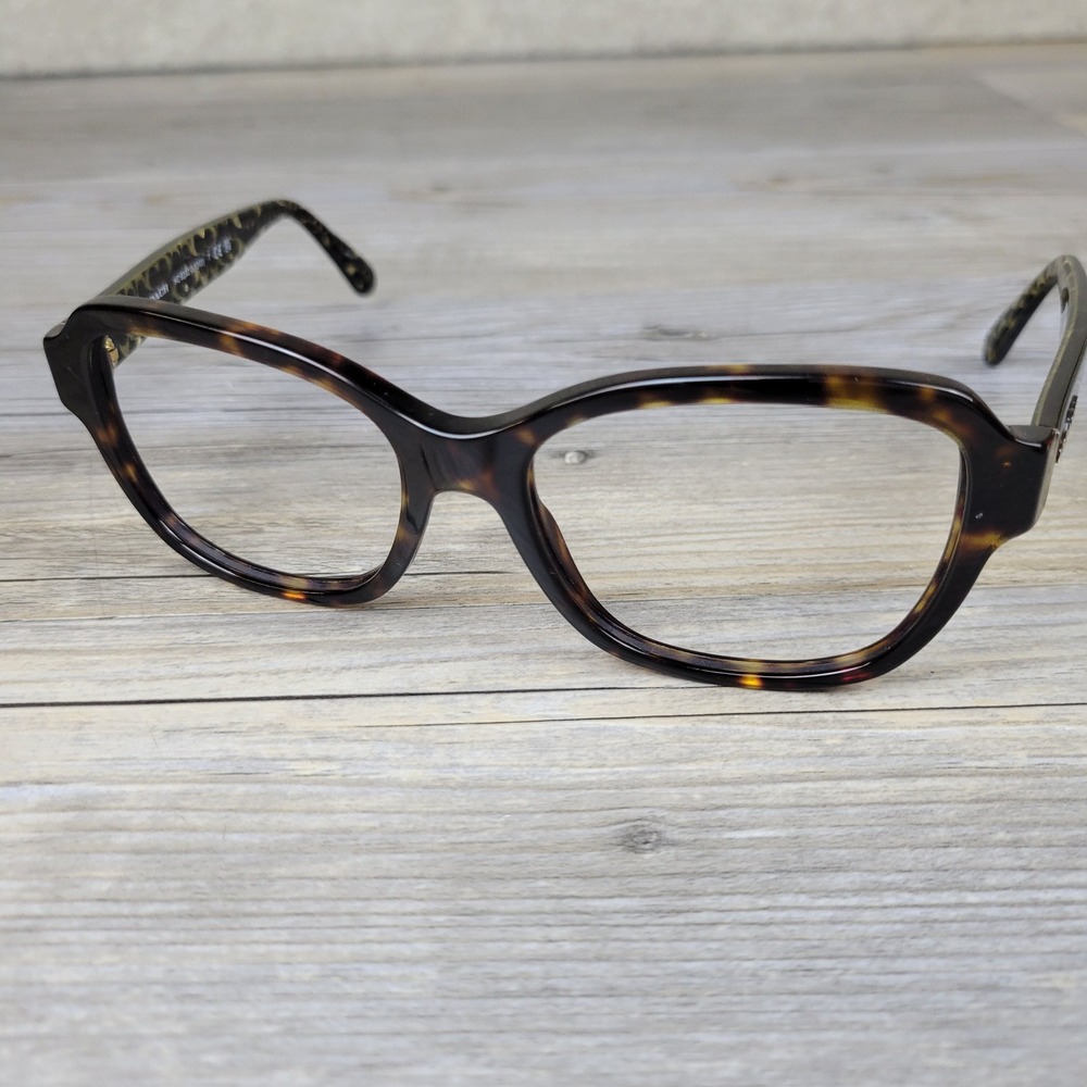 Coach Eyeglasses Frames HC6089 Bylow 550713 Dark Tortoise Sig. C Women 56-17-140